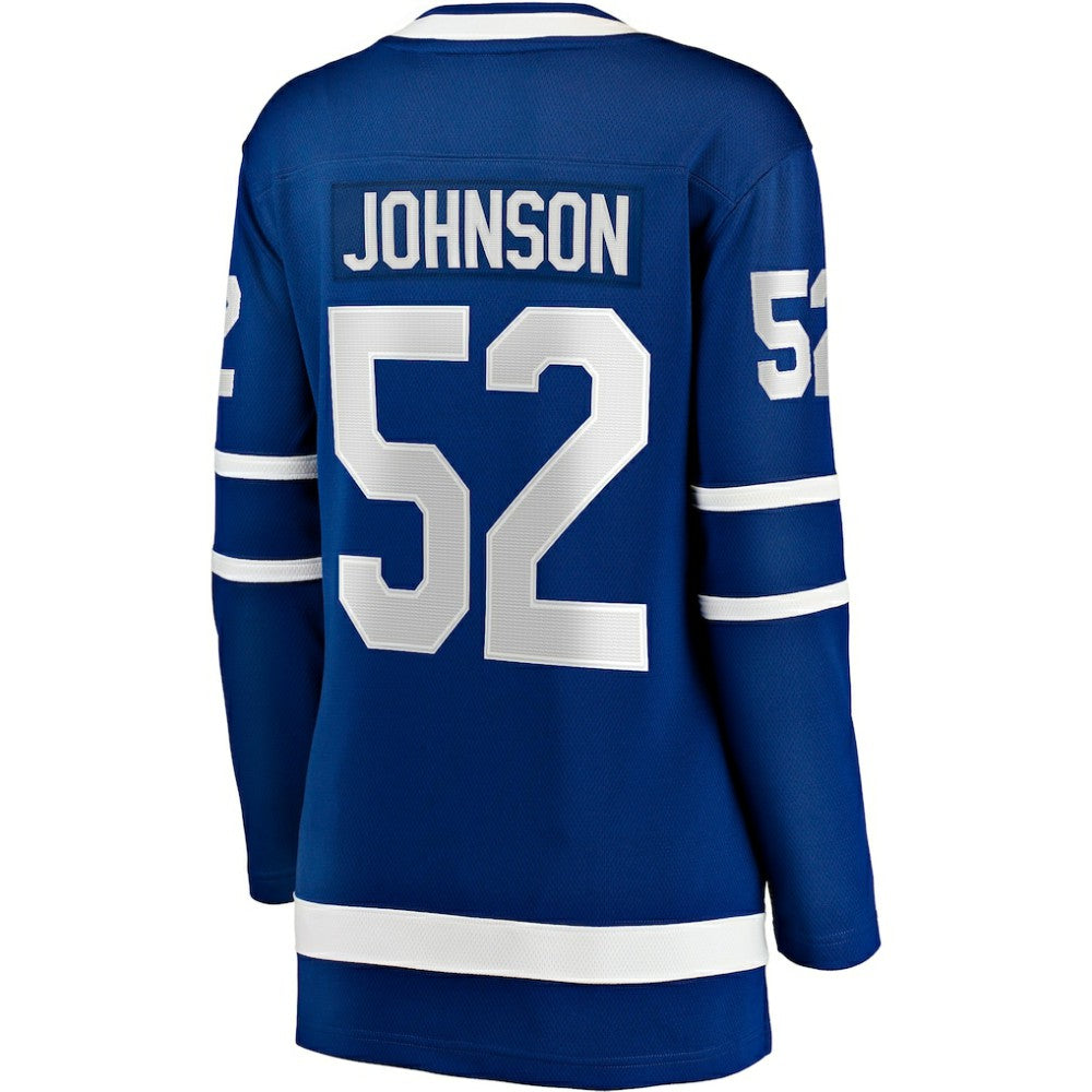 Reese Johnson Toronto Maple Leafs Fanatics Women's Home Breakaway Player Jersey