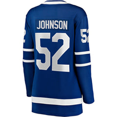 Reese Johnson Toronto Maple Leafs Fanatics Women's Home Breakaway Player Jersey
