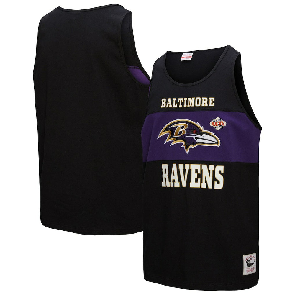 NFL Baltimore Ravens Retro Colorblock Tank Top