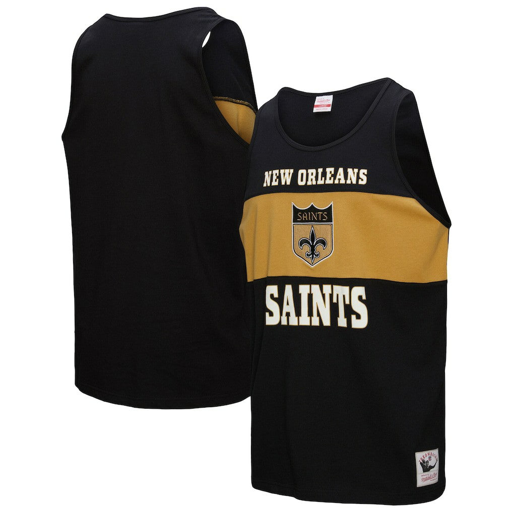 NFL New Orleans Saints Retro Colorblock Tank Top
