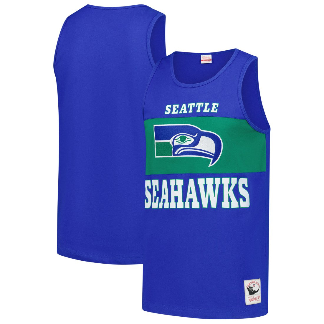 NFL Seattle Seahawks Retro Colorblock Tank Top