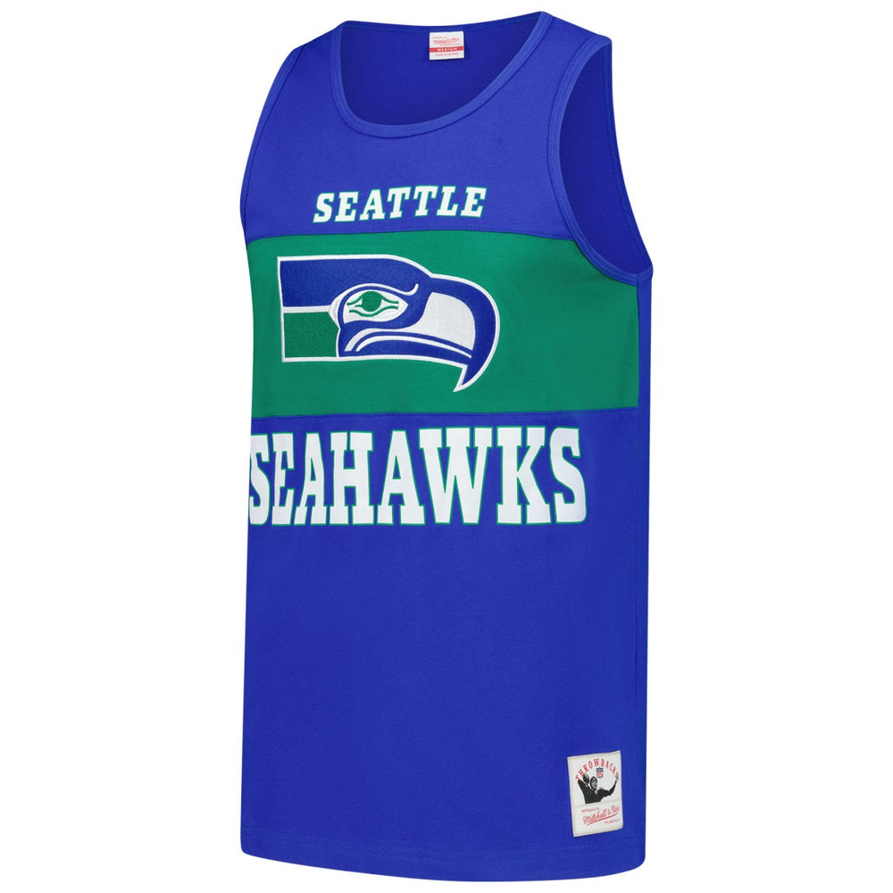 NFL Seattle Seahawks Retro Colorblock Tank Top