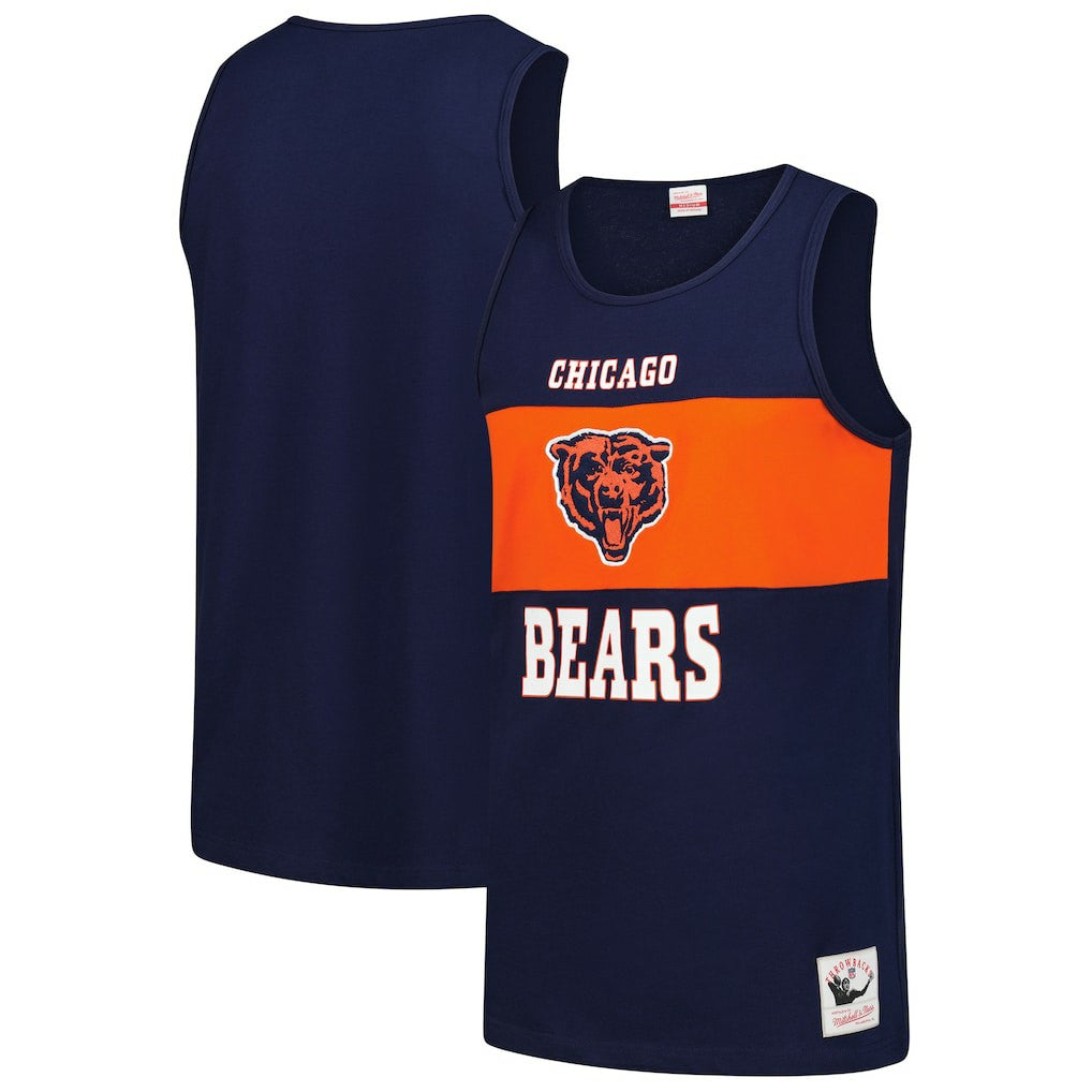 NFL Chicago Bears Retro Colorblock Tank Top