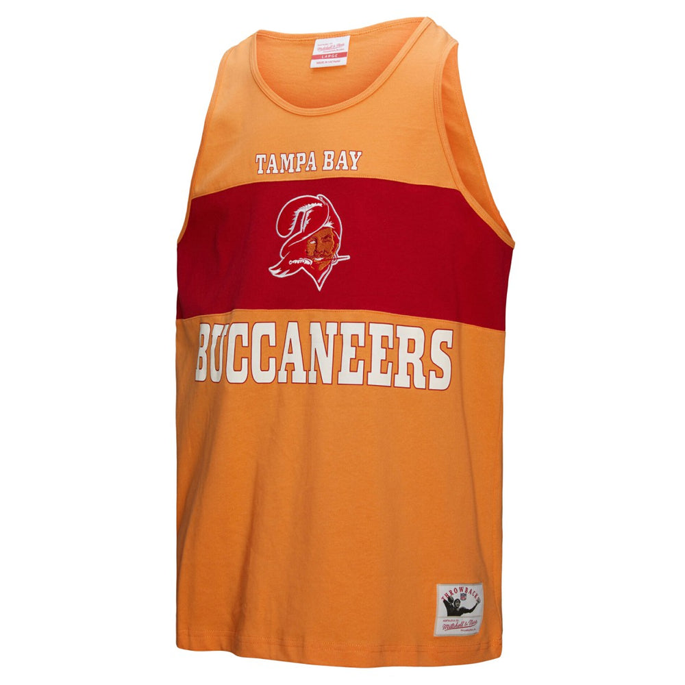 NFL Tampa Bay Buccaneers Retro Colorblock Tank Top