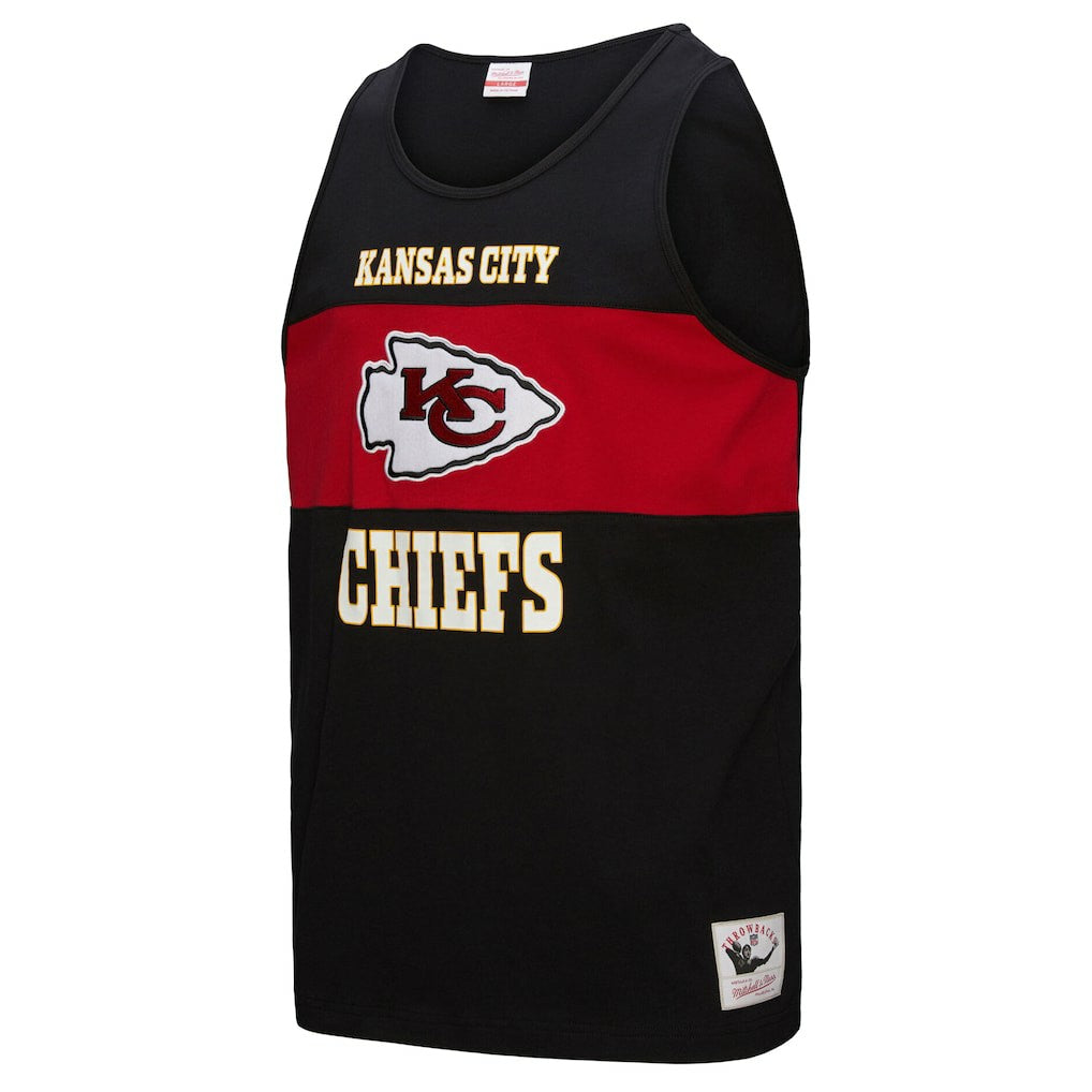 NFL Kansas City Chiefs Retro Colorblock Tank Top