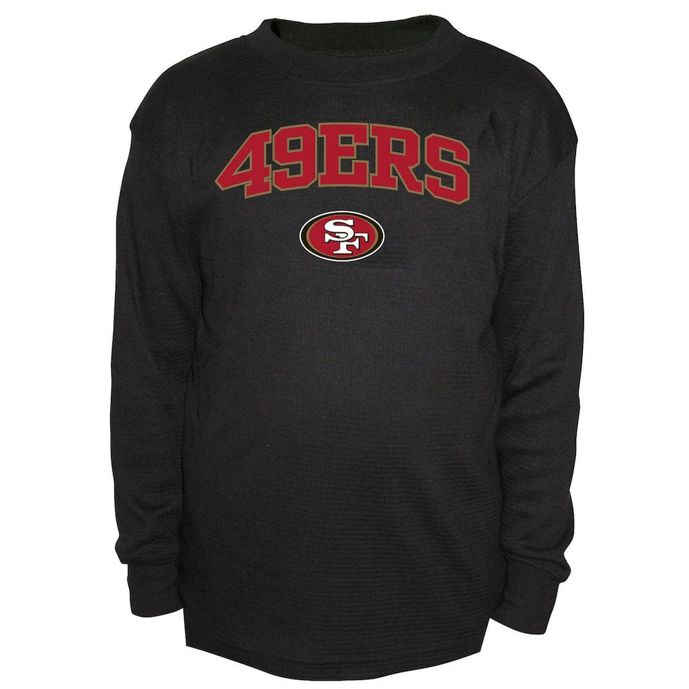 NFL San Francisco 49ers Big & Tall Thermal Long Sleeve Crew Neck T-Shirt