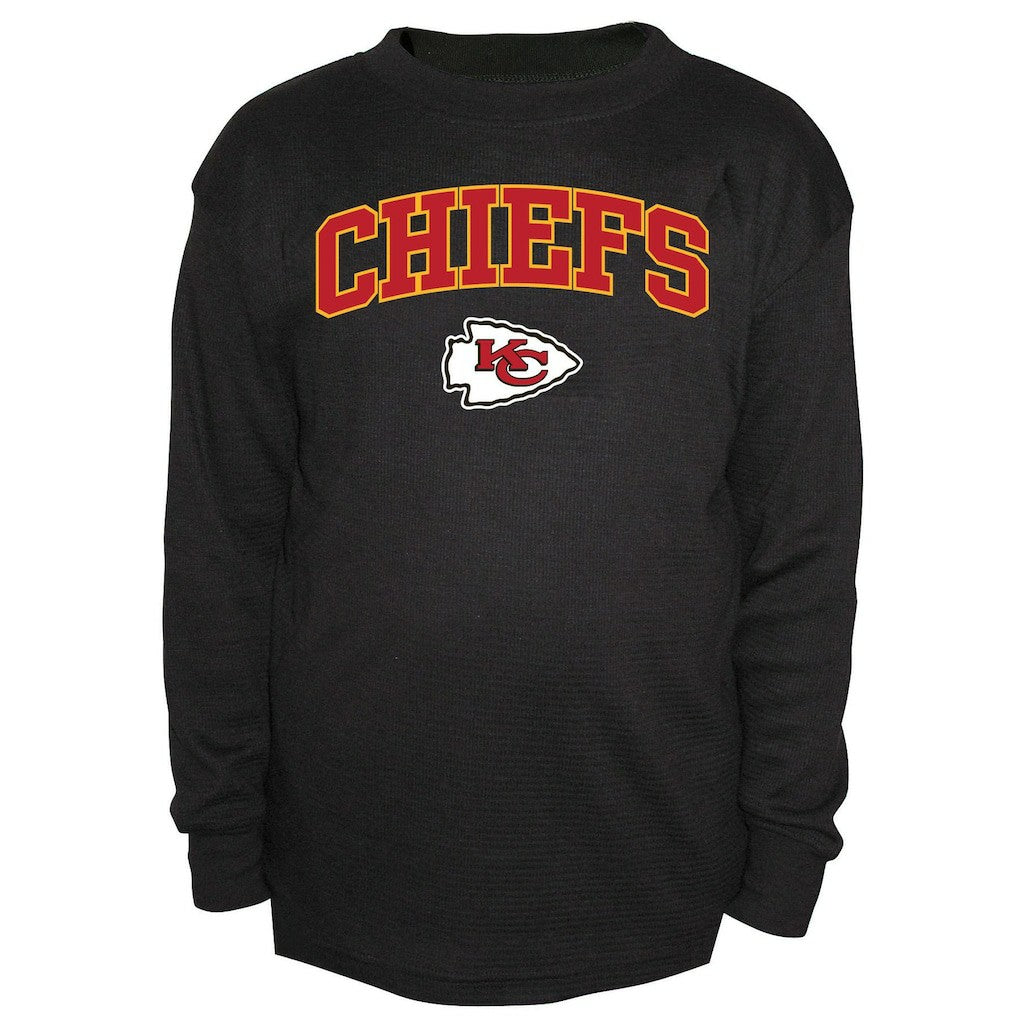 NFL Kansas City Chiefs Big & Tall Thermal Long Sleeve Crew Neck T-Shirt