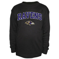 NFL Baltimore Ravens Big & Tall Thermal Long Sleeve Crew Neck T-Shirt