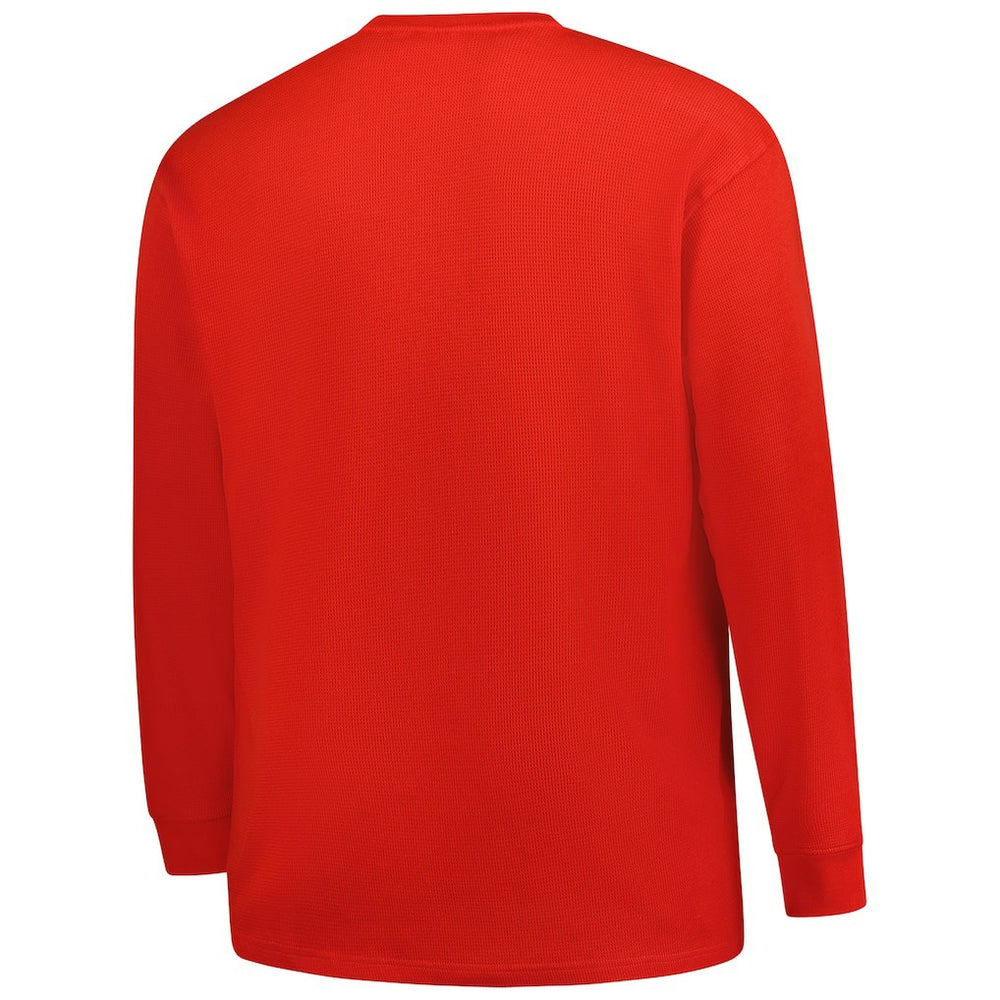 NFL Houston Texans Big & Tall Throwback Thermal Long Sleeve T-Shirt