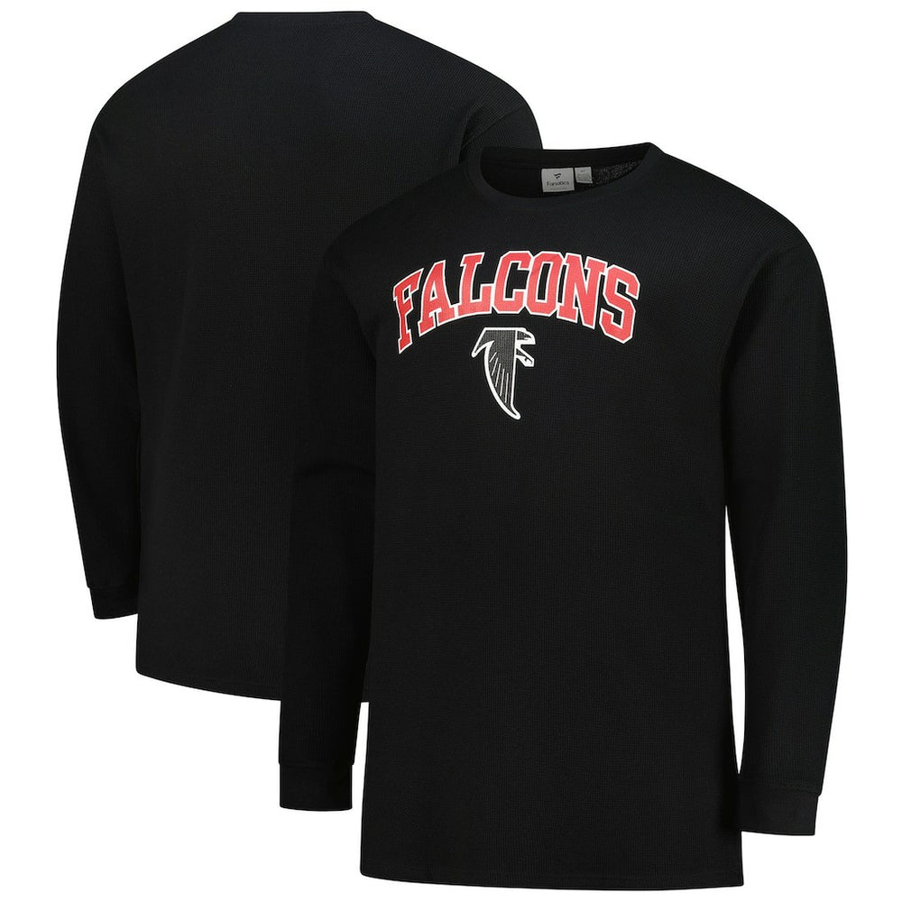 NFL Atlanta Falcons Big & Tall Throwback Thermal Long Sleeve T-Shirt