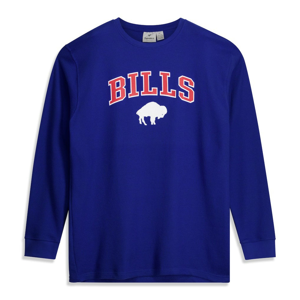 NFL Buffalo Bills Big & Tall Throwback Thermal Long Sleeve T-Shirt