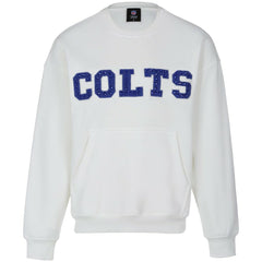NFL Indianapolis Colts Cuce Women's Chenille Jeweled Sweatshirt