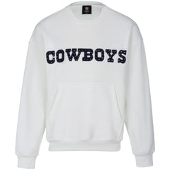 NFL Dallas Cowboys Cuce Women's Chenille Jeweled Sweatshirt