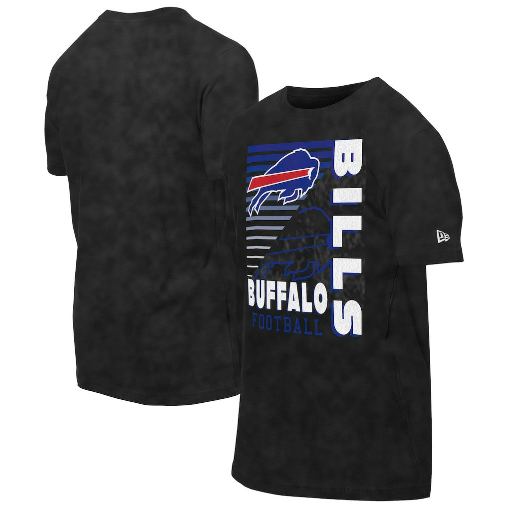 NFL Buffalo Bills Retro Logo Enzyme Washed Oversized T-Shirt