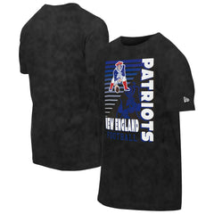 NFL New England Patriots Retro Logo Enzyme Washed Oversized T-Shirt
