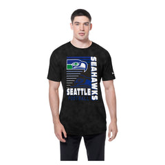 NFL Seattle Seahawks Retro Logo Enzyme Washed Oversized T-Shirt