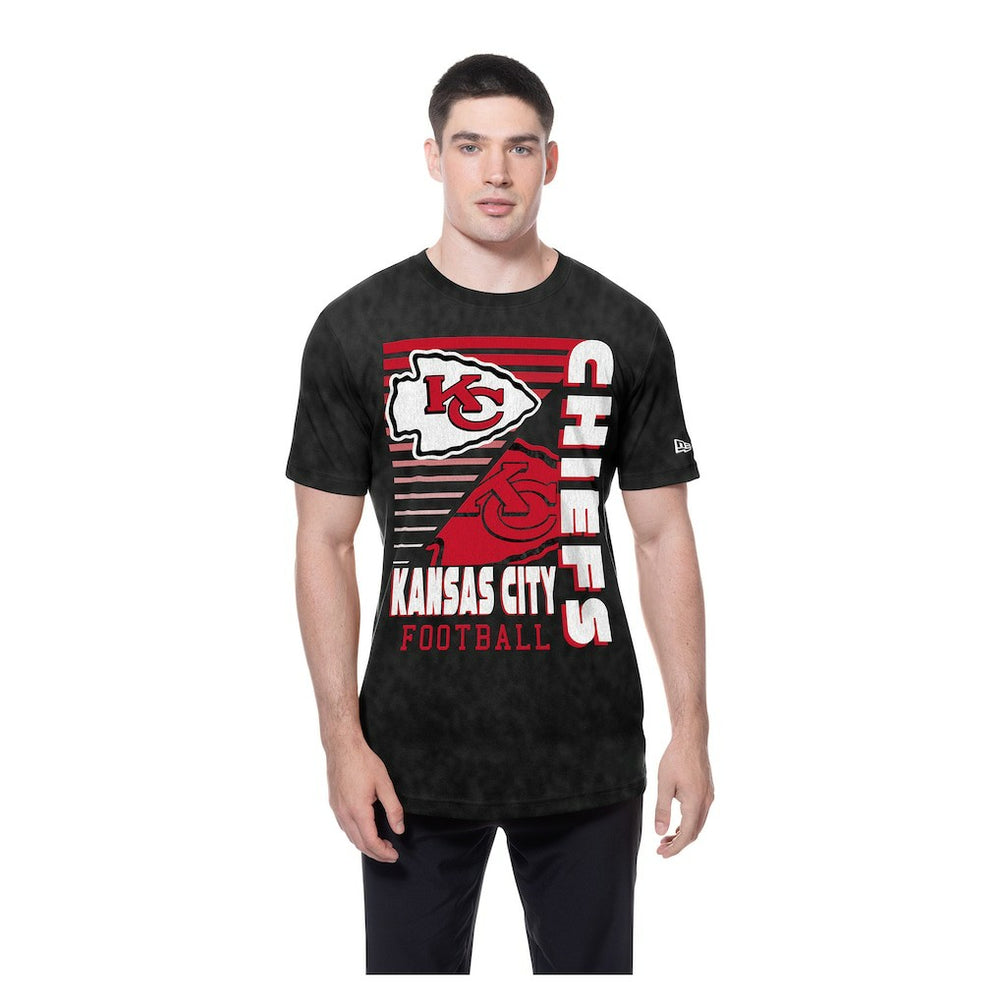 NFL Kansas City Chiefs Enzyme Washed Oversized T-Shirt