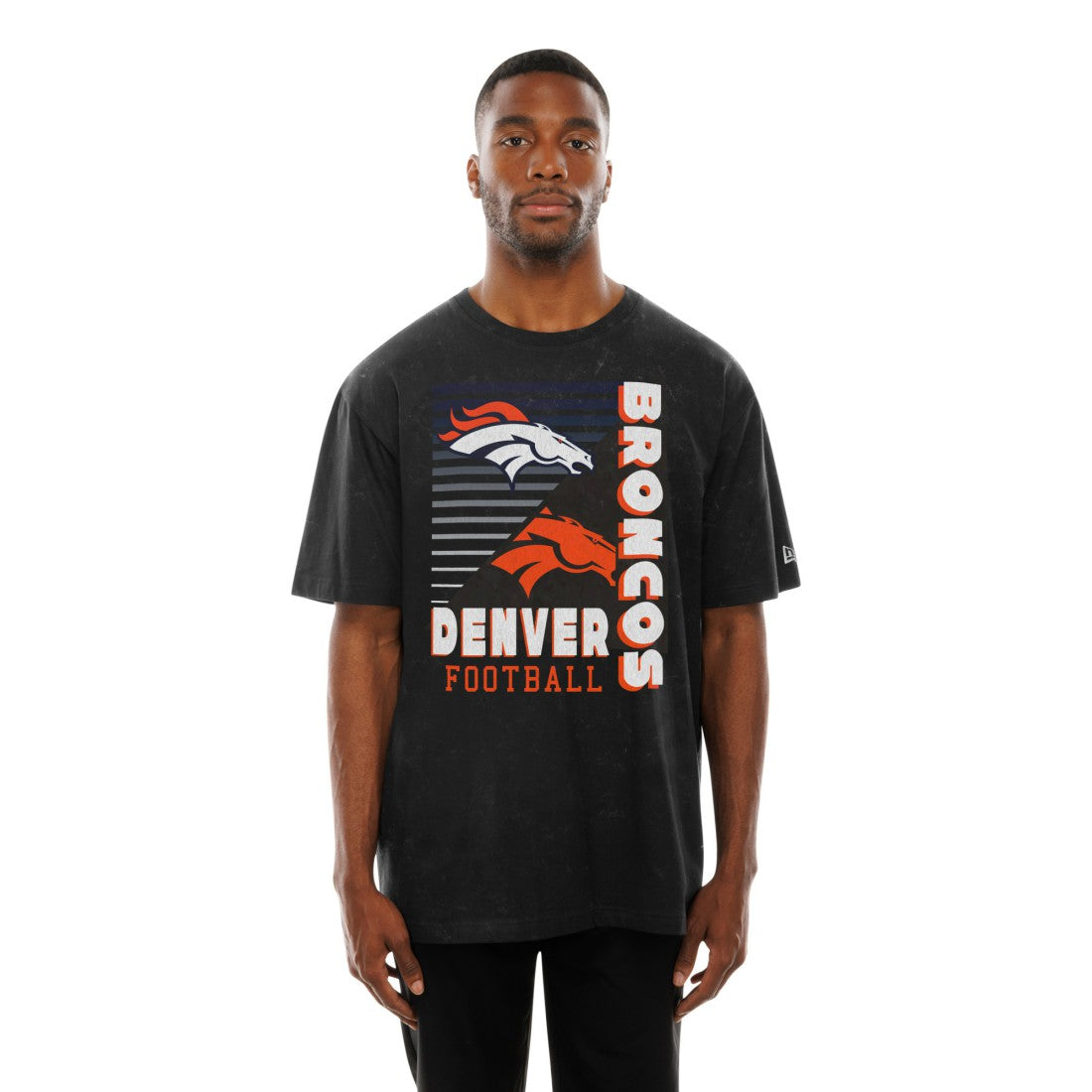 NFL Denver Broncos Enzyme Washed Oversized T-Shirt
