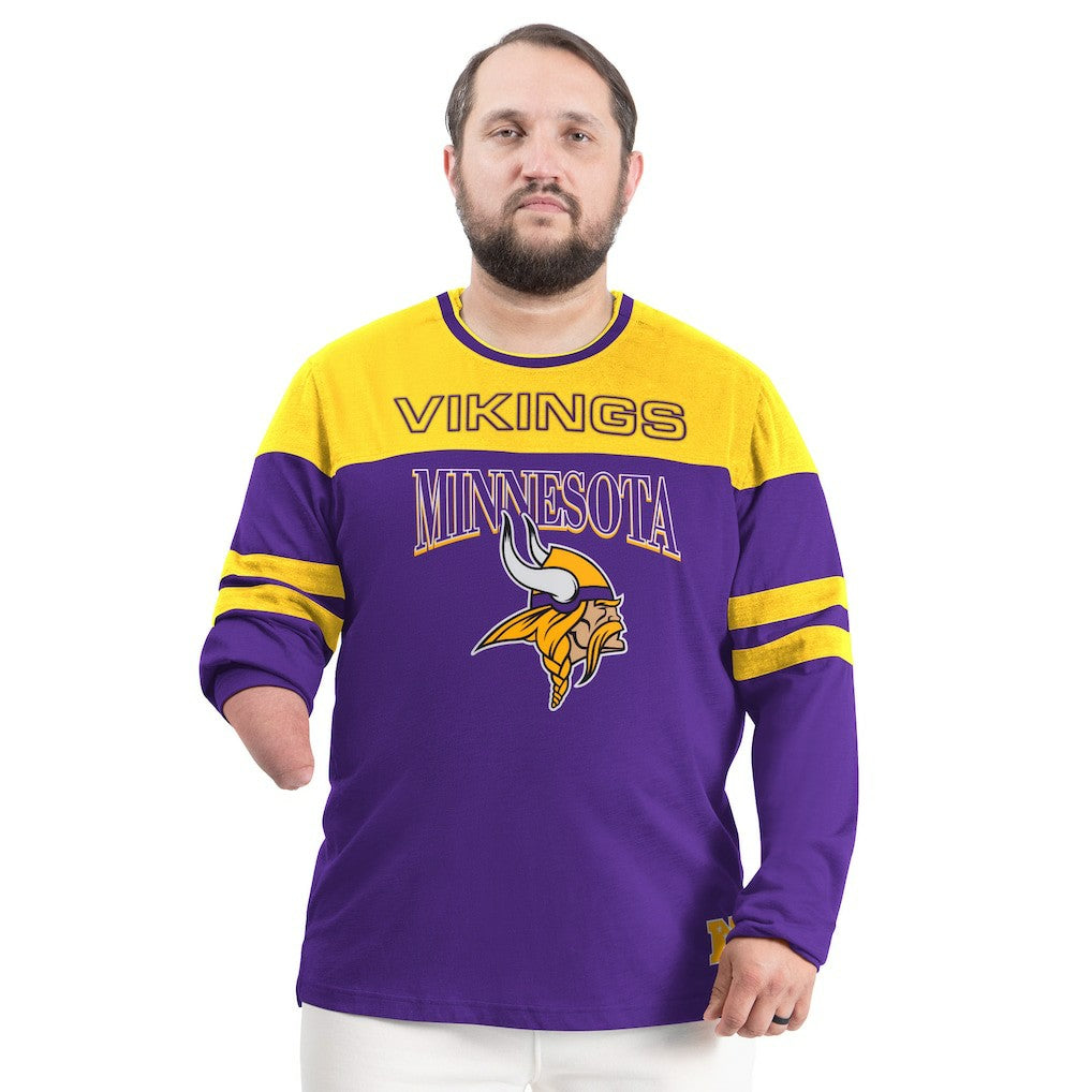 NFL Minnesota Vikings G-III Sports by Carl Banks Adaptive Outlast Long Sleeve T-Shirt