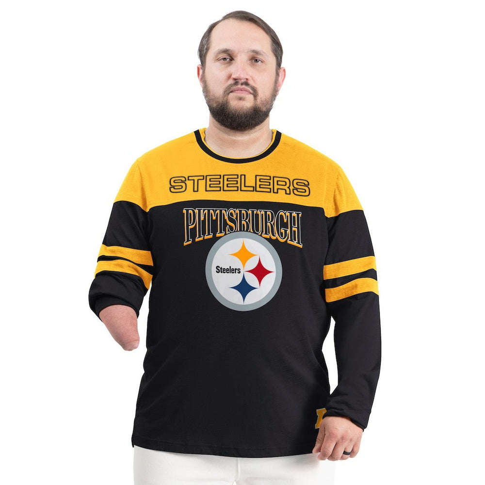 NFL Pittsburgh Steelers G-III Sports by Carl Banks Adaptive Outlast Long Sleeve T-Shirt