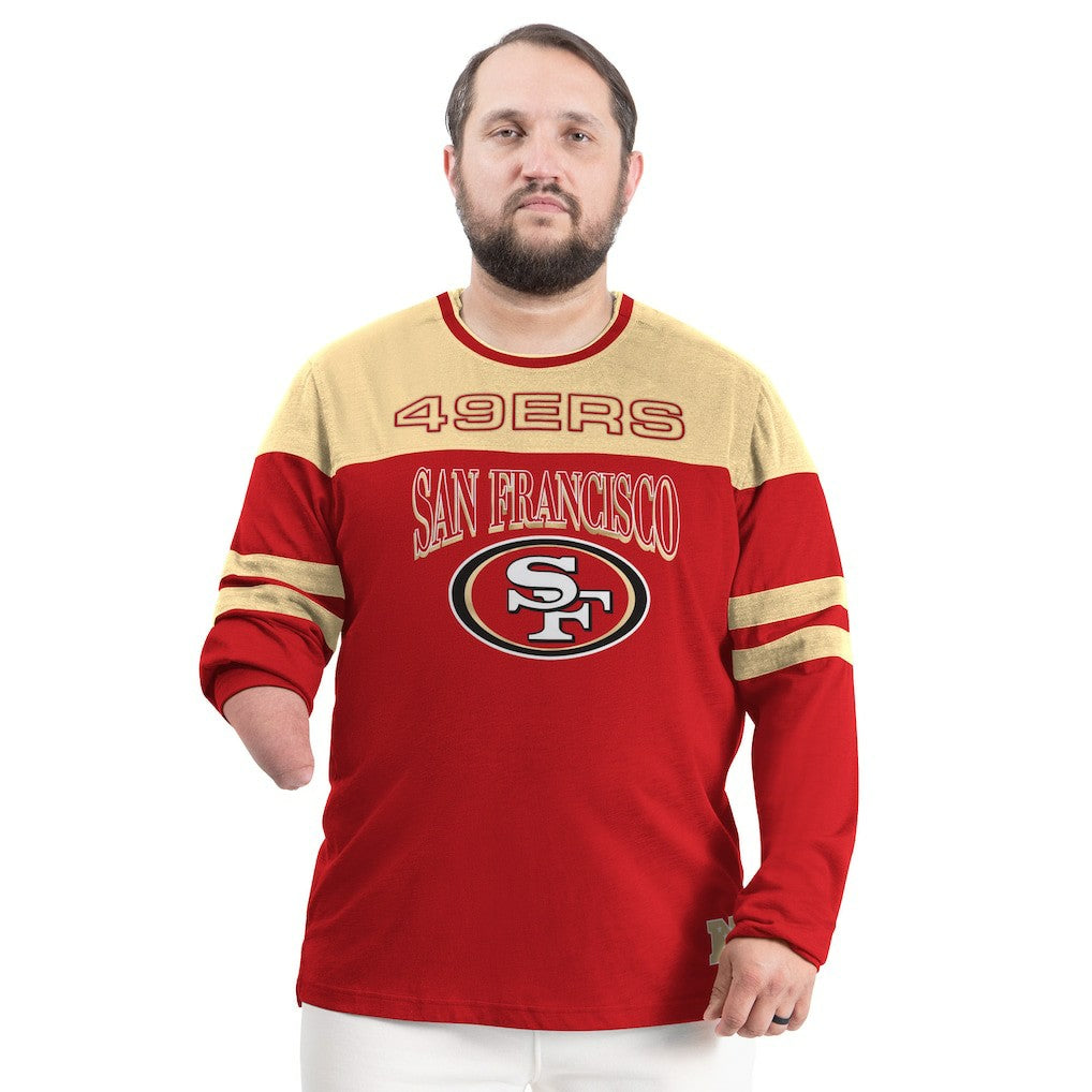 NFL San Francisco 49ers G-III Sports by Carl Banks Adaptive Outlast Long Sleeve T-Shirt