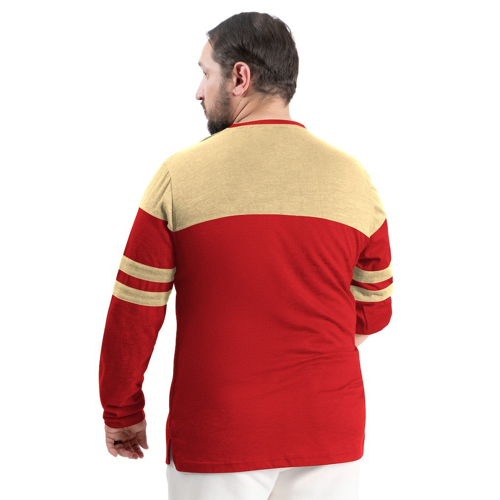 NFL San Francisco 49ers G-III Sports by Carl Banks Adaptive Outlast Long Sleeve T-Shirt