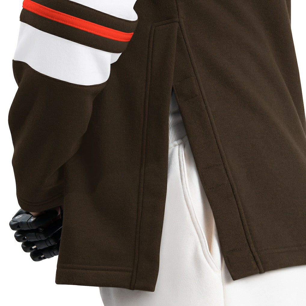 NFL Cleveland Browns G-III Sports by Carl Banks Adaptive Lord Stanley Crewneck Sweatshirt