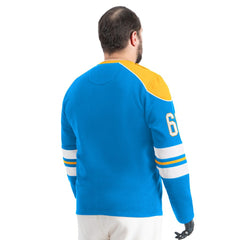 NFL Los Angeles Chargers G-III Sports by Carl Banks Adaptive Lord Stanley Crewneck Sweatshirt