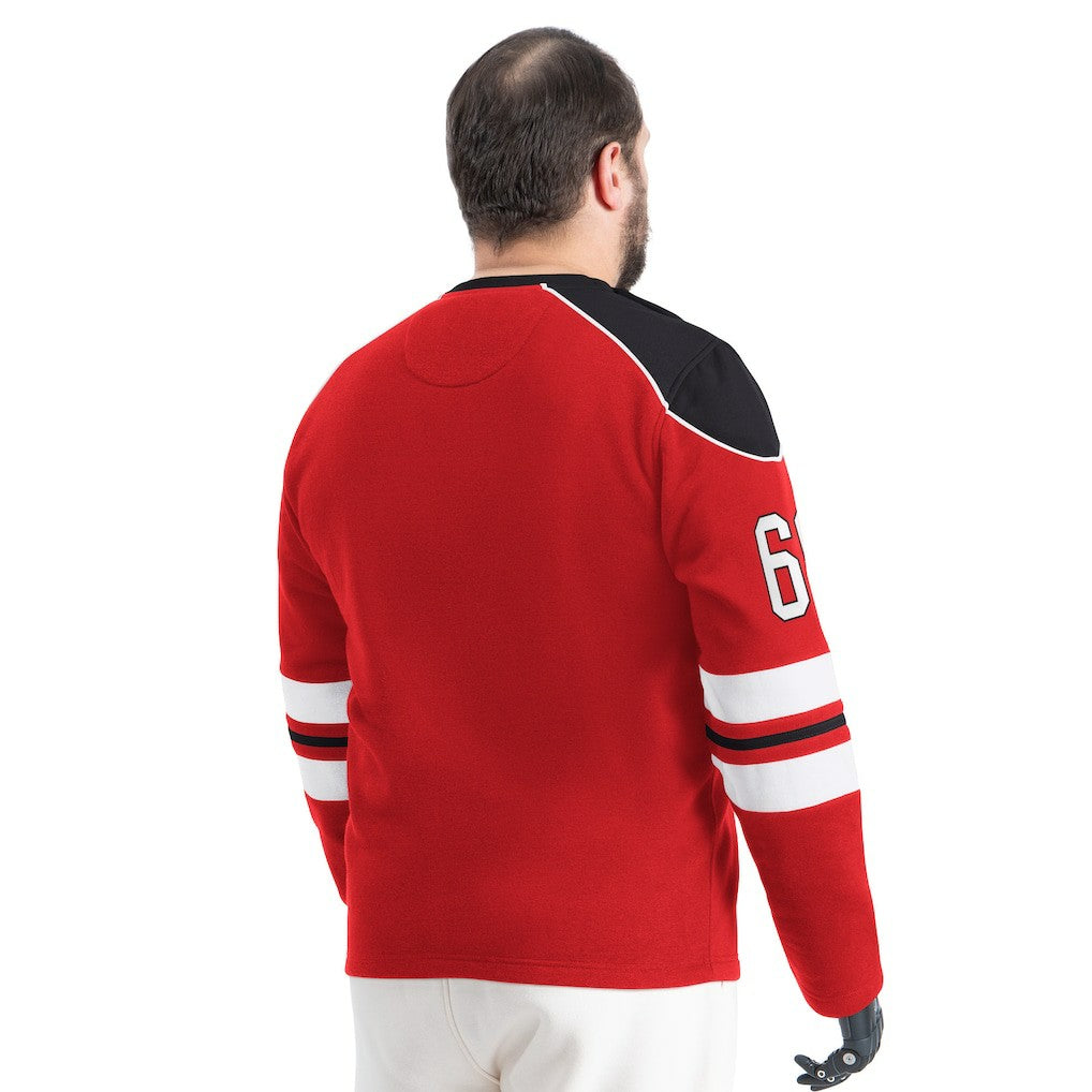 NFL Atlanta Falcons G-III Sports by Carl Banks Adaptive Lord Stanley Crewneck Sweatshirt