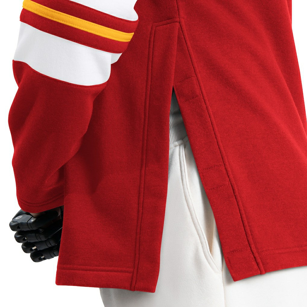 NFL Kansas City Chiefs G-III Sports by Carl Banks Adaptive Lord Stanley Crewneck Sweatshirt