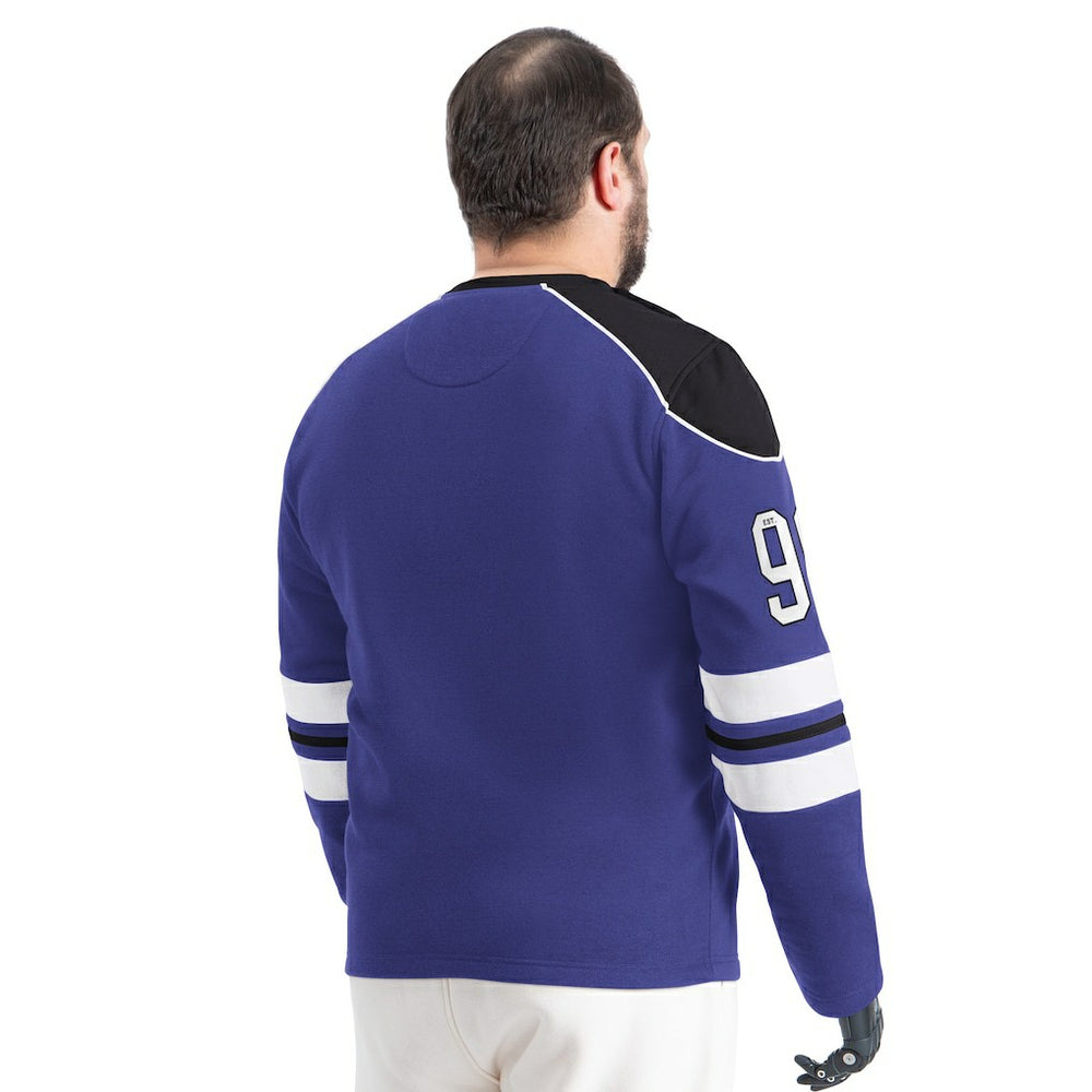 NFL Baltimore Ravens G-III Sports by Carl Banks Adaptive Lord Stanley Crewneck Sweatshirt