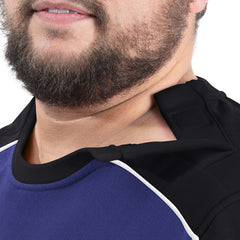 NFL Baltimore Ravens G-III Sports by Carl Banks Adaptive Lord Stanley Crewneck Sweatshirt