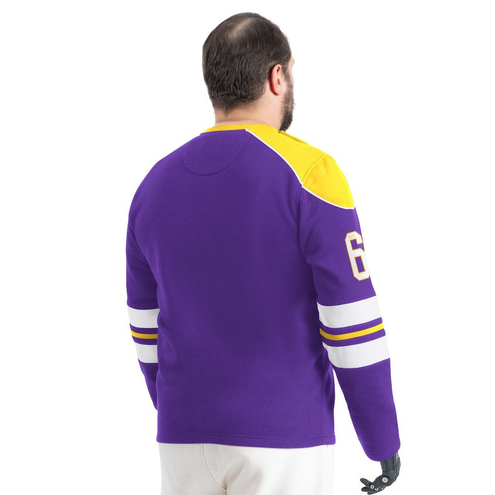 NFL Minnesota Vikings G-III Sports by Carl Banks Adaptive Lord Stanley Crewneck Sweatshirt