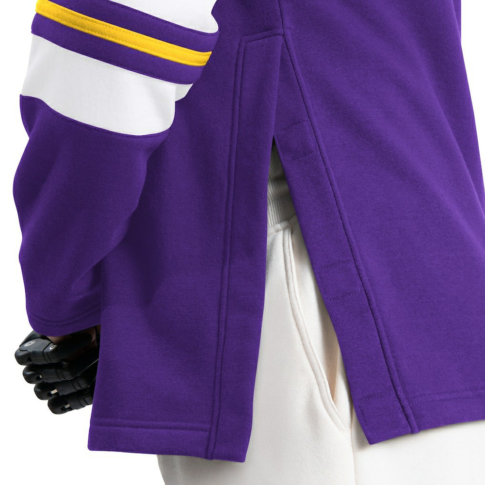 NFL Minnesota Vikings G-III Sports by Carl Banks Adaptive Lord Stanley Crewneck Sweatshirt