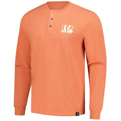 NFL Cincinnati Bengals Margaritaville Five O'Clock Henley Long Sleeve T-Shirt