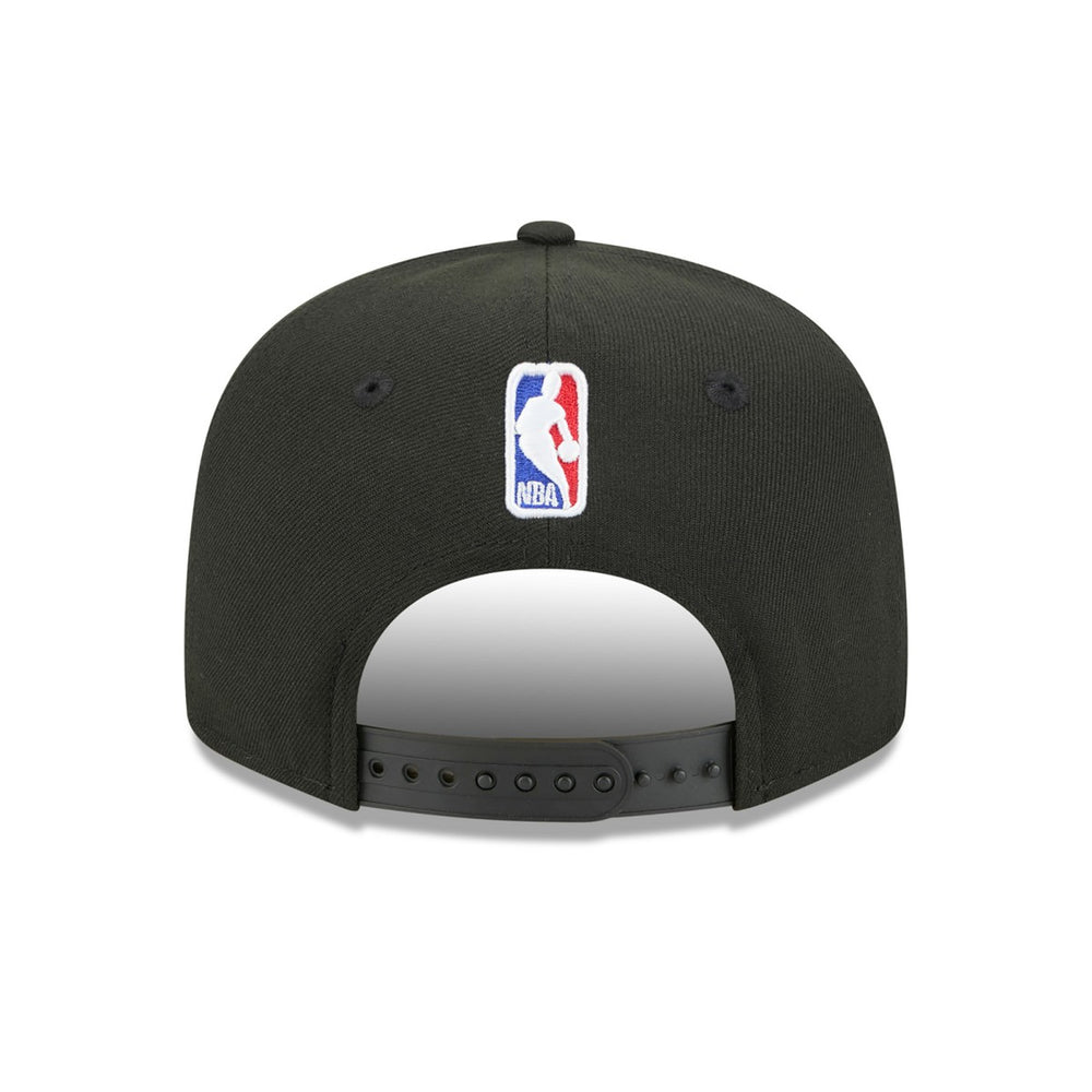 New York Knicks Jersey Hook Statement Edition 9FIFTY Snapback Hat - Black/Blue | New Era discount