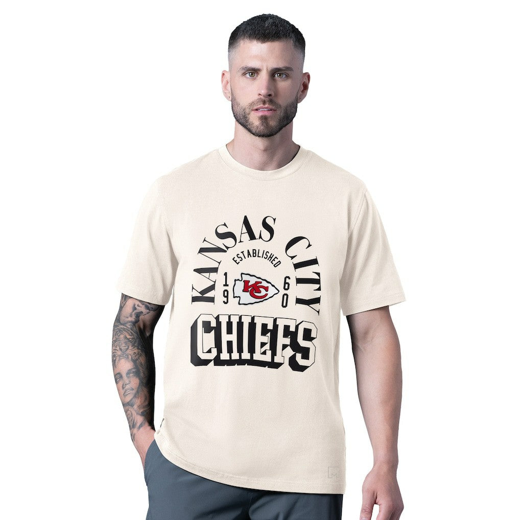 NFL Kansas City Chiefs MSX by Michael Strahan Whiteout Vintage T-Shirt