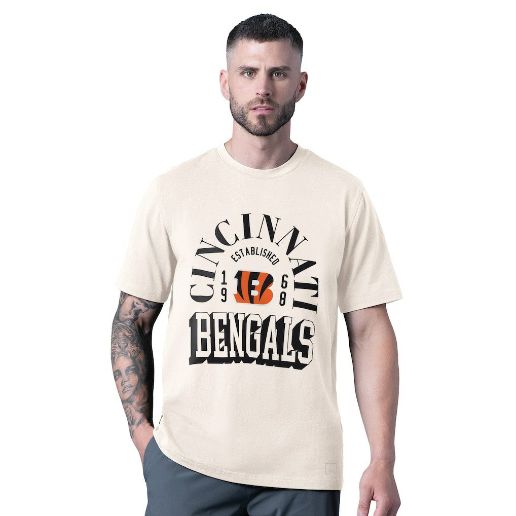 NFL Cincinnati Bengals MSX by Michael Strahan Whiteout Vintage T-Shirt