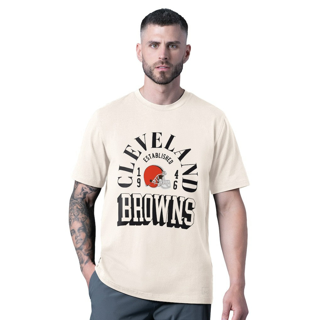 NFL Cleveland Browns MSX by Michael Strahan Whiteout Vintage T-Shirt