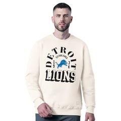 NFL Detroit Lions MSX by Michael Strahan Whiteout Tri-Blend Sweatshirt