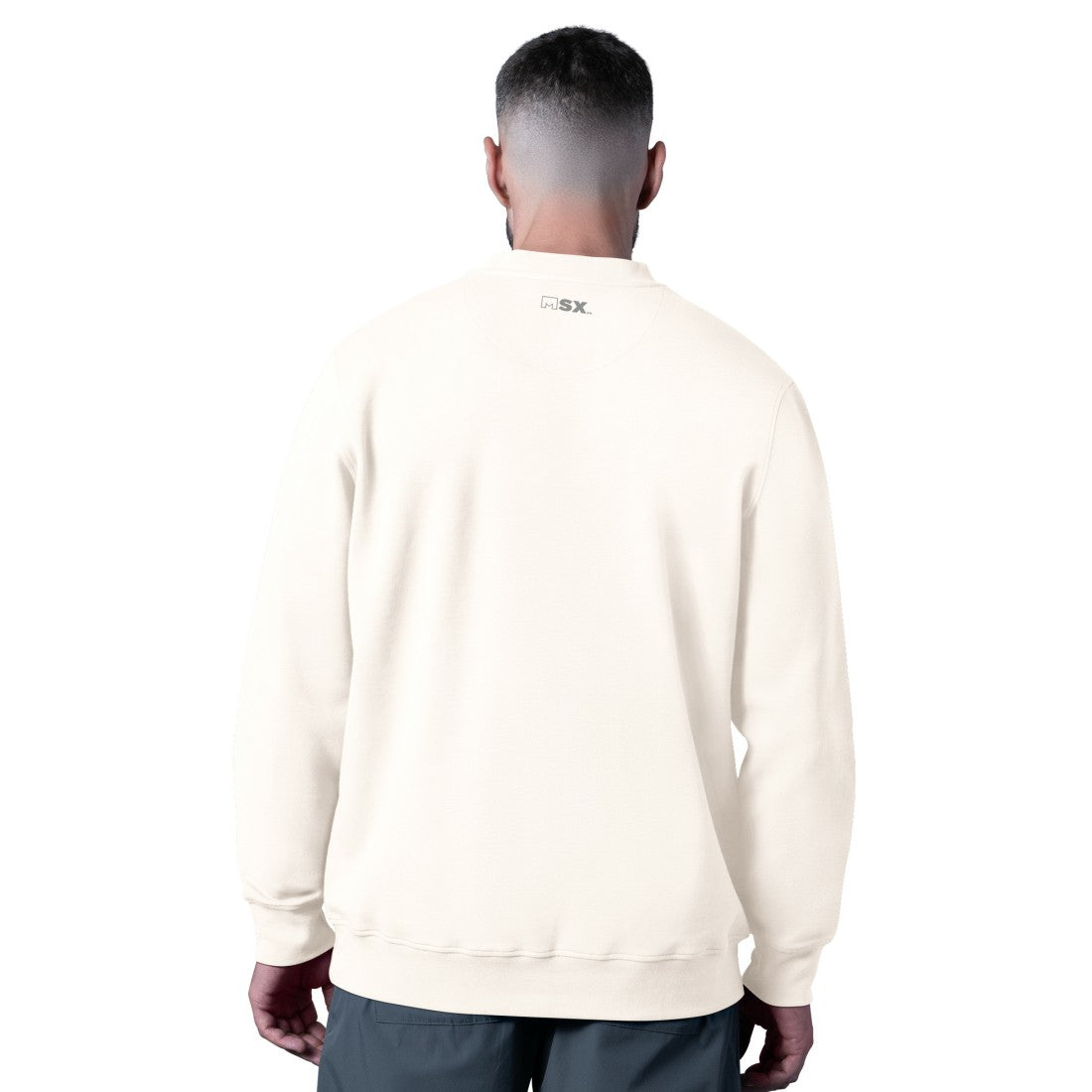 NFL Detroit Lions MSX by Michael Strahan Whiteout Tri-Blend Sweatshirt