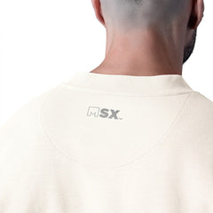 NFL Pittsburgh Steelers MSX by Michael Strahan Whiteout Tri-Blend Sweatshirt