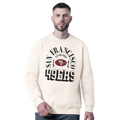 NFL San Francisco 49ers MSX by Michael Strahan Whiteout Tri-Blend Sweatshirt