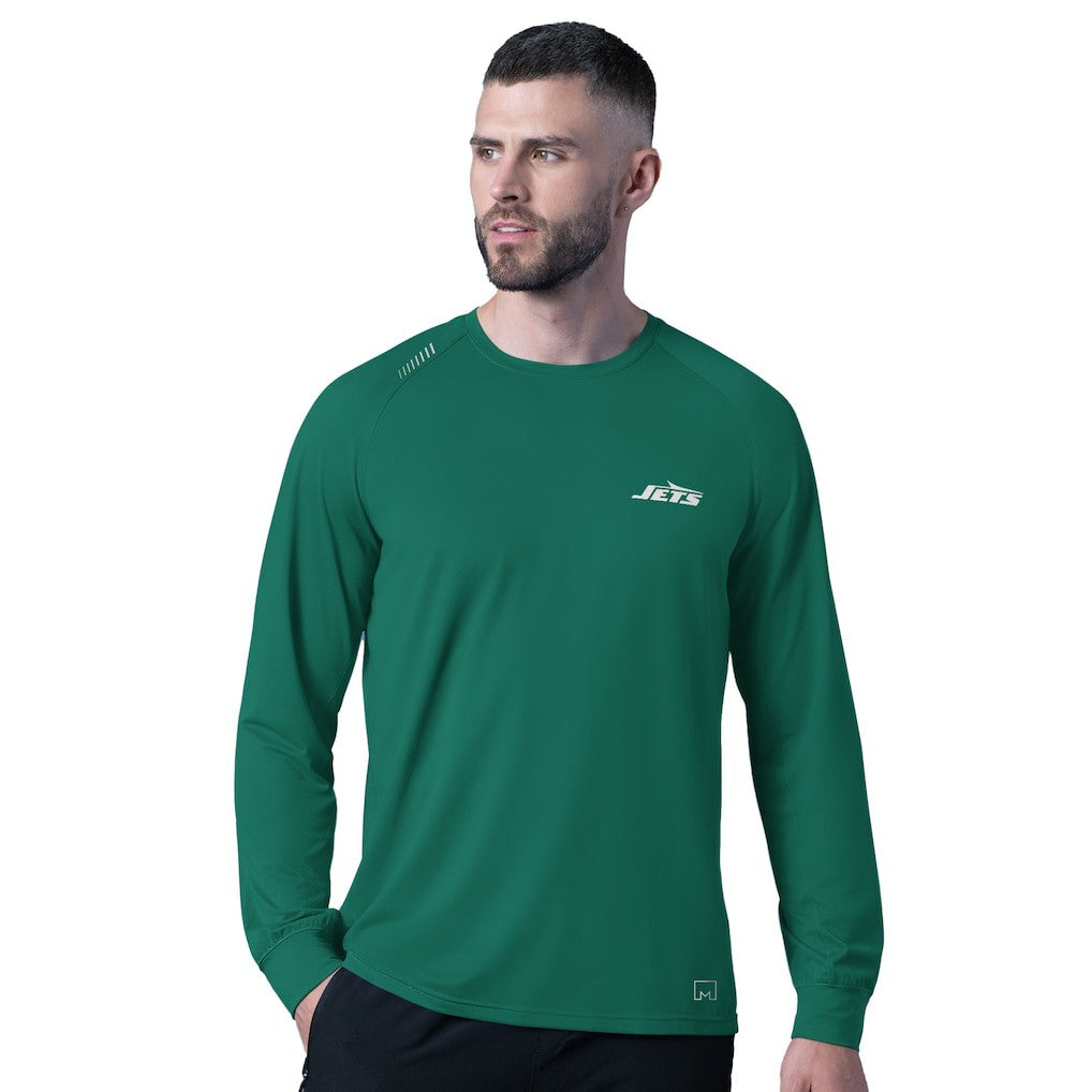 NFL New York Jets MSX by Michael Strahan Forward Long-Sleeve T-Shirt
