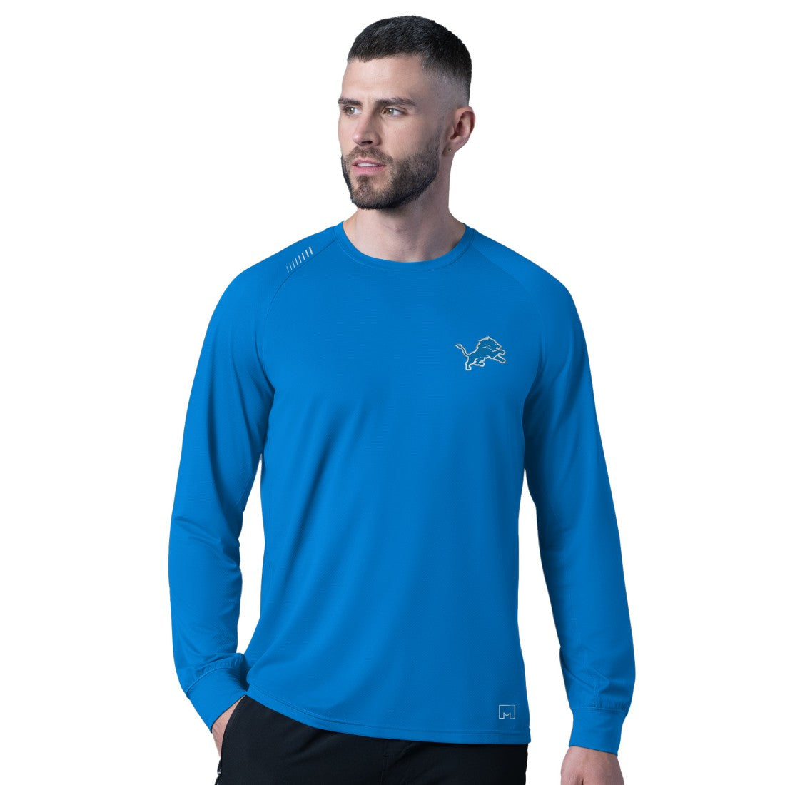 NFL Detroit Lions MSX by Michael Strahan Forward Long-Sleeve T-Shirt