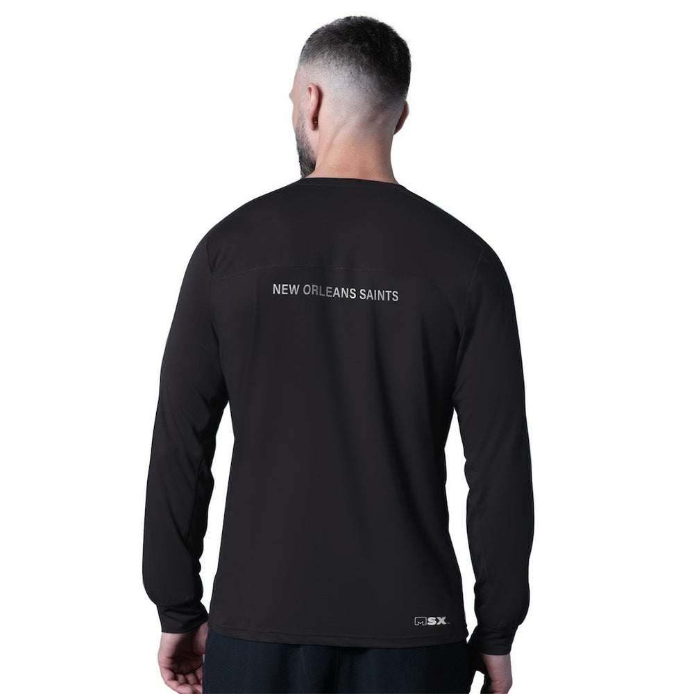 NFL New Orleans Saints MSX by Michael Strahan Forward Long-Sleeve T-Shirt