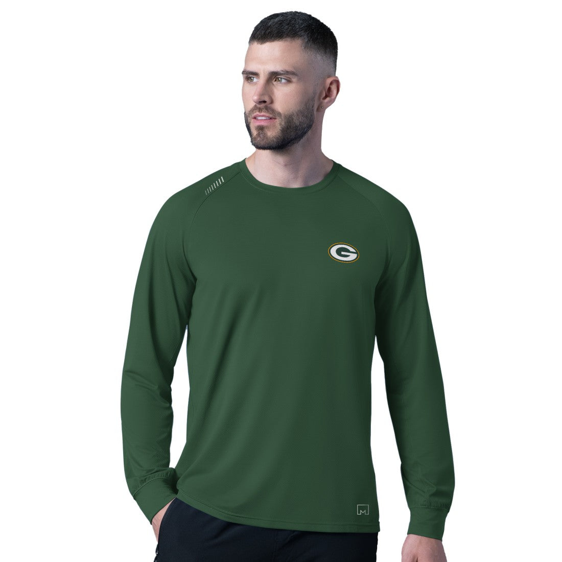 NFL Green Bay Packers MSX by Michael Strahan Forward Long-Sleeve T-Shirt