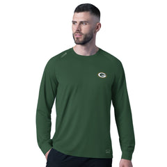 NFL Green Bay Packers MSX by Michael Strahan Forward Long-Sleeve T-Shirt