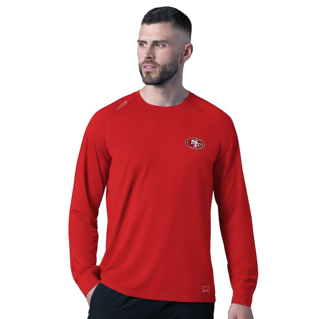 NFL San Francisco 49ers MSX by Michael Strahan Forward Long-Sleeve T-Shirt