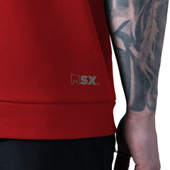 NFL Kansas City Chiefs MSX by Michael Strahan Tri-Blend Rebound Sleeveless Hoodie